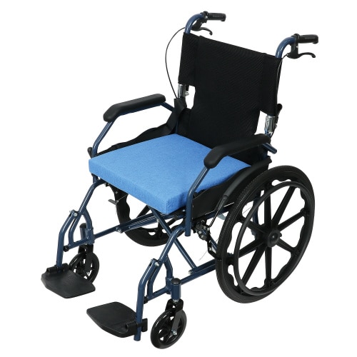 スクエアクッション ブルー