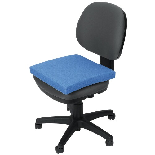 スクエアクッション ブルー