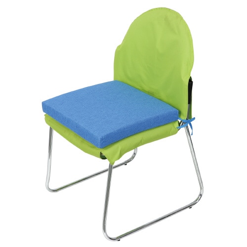 スクエアクッション ブルー