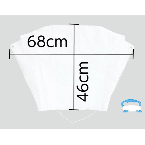 ATぐにゃぐにゃ凧 ほねなし(オレンジ糸)