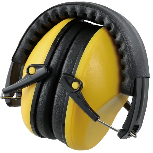 イヤーマフ 黄