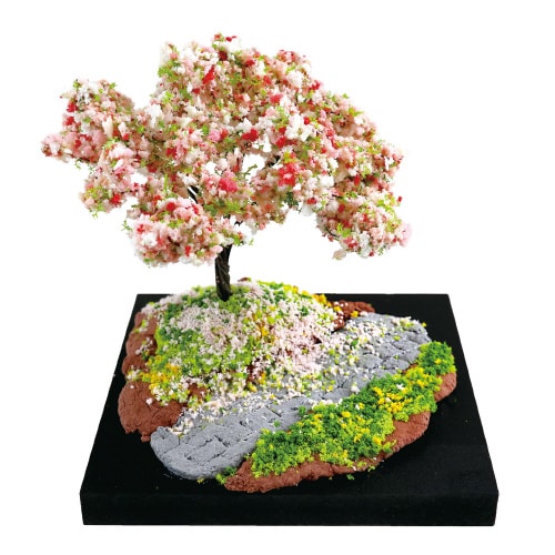 ジオベースエントリーキューブはじめてのジオラマ春