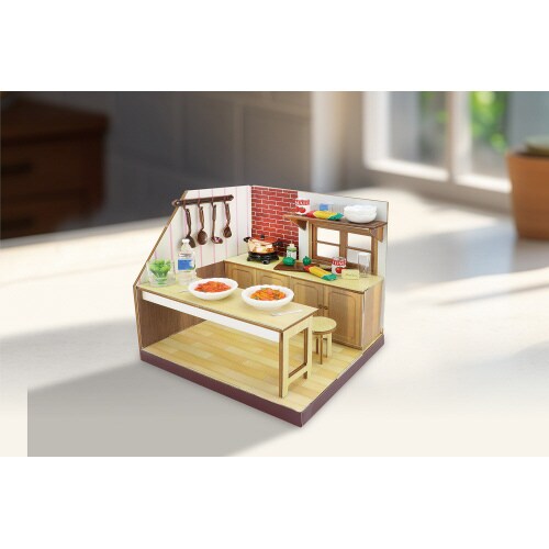 ミニチュアキッチン パスタでランチ