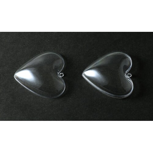 透明カプセルホルダー付ハート(ヘッダー袋入)