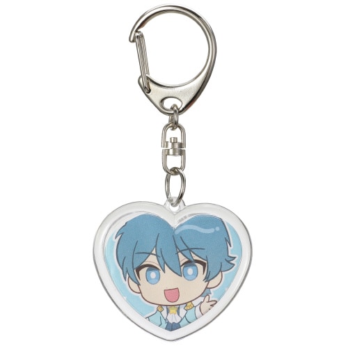 クリアキーホルダー ハート