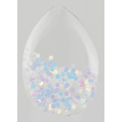 ラメ粉グリッター ホワイト