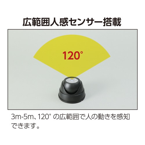 人感センサーライト(ダミーカメラ型)