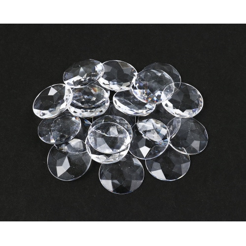 クリアカボション クリスタル 25mm 20個