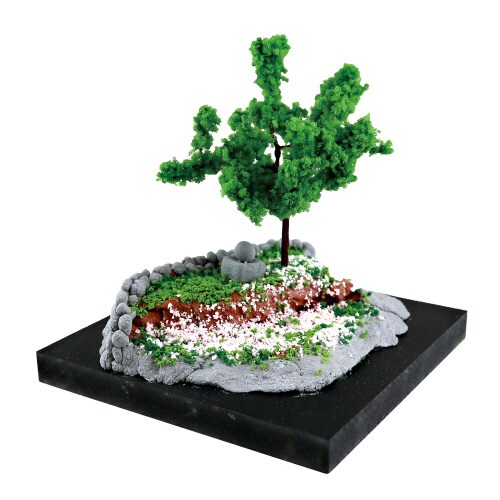 ジオベースエントリーキューブはじめてのジオラマ木