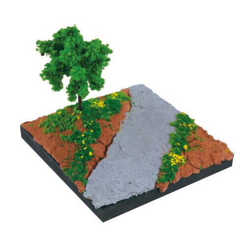 ジオベースエントリーキューブはじめてのジオラマ木
