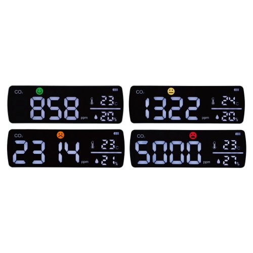 大型CO2モニター(NDIR方式)