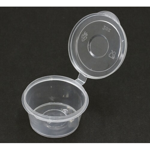 蓋付きプラスチック容器 50個