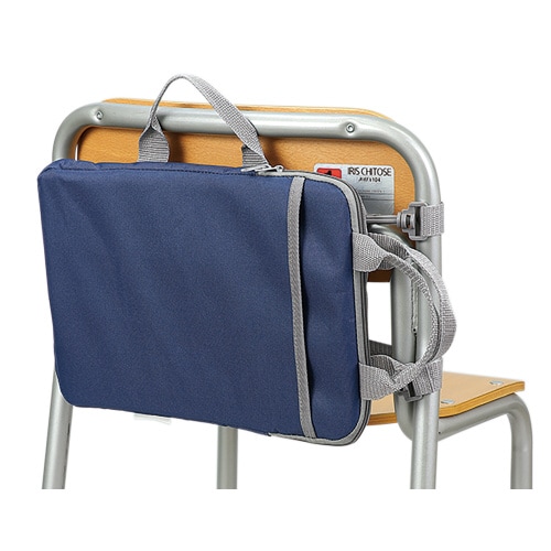 PCタブレット用クッションバッグ ネイビー