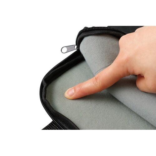 PCタブレット用クッションバッグ ネイビー