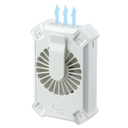 腰掛ポータブル扇風機