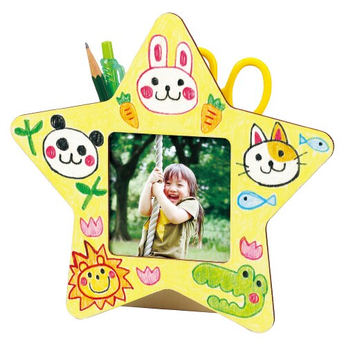 木製小物入れ 星型