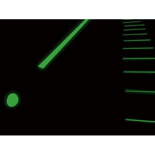 高輝度蓄光テープα−FLASH25mm×5m巻