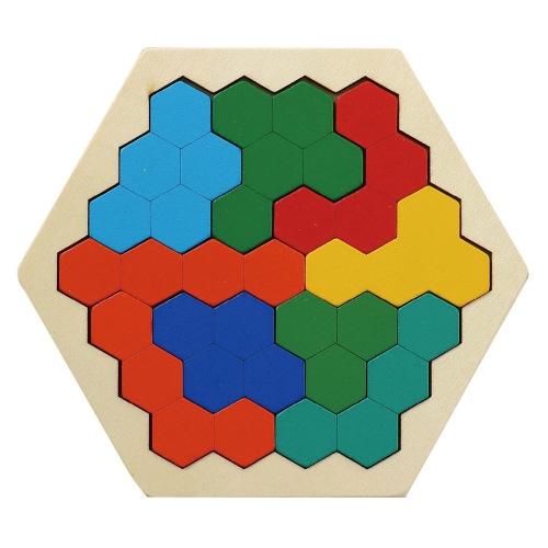 木製ヘキサゴンパズル