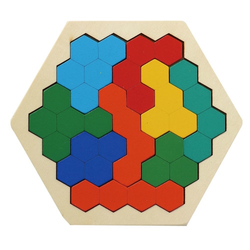 木製ヘキサゴンパズル