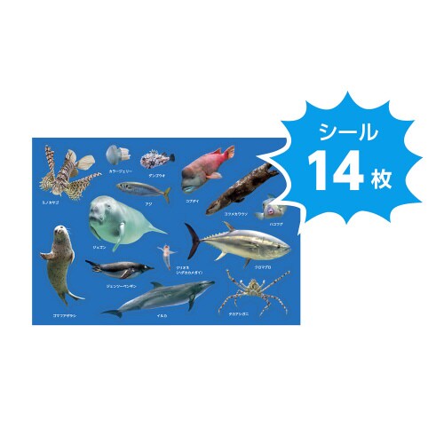 うみのせかいへレッツゴー!プロジェクター&シール付