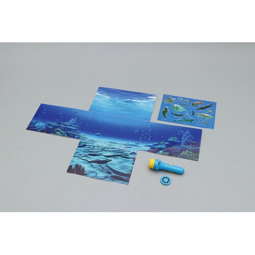 うみのせかいへレッツゴー!プロジェクター&シール付