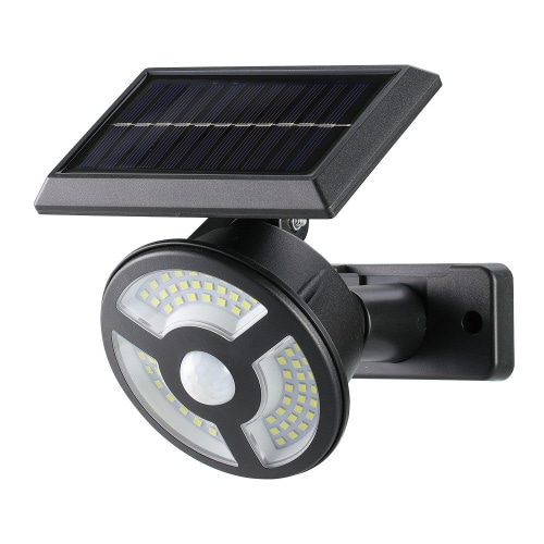 ソーラー充電式 人感センサー防犯ライト