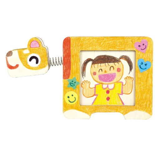 木製赤べこ小物入れ