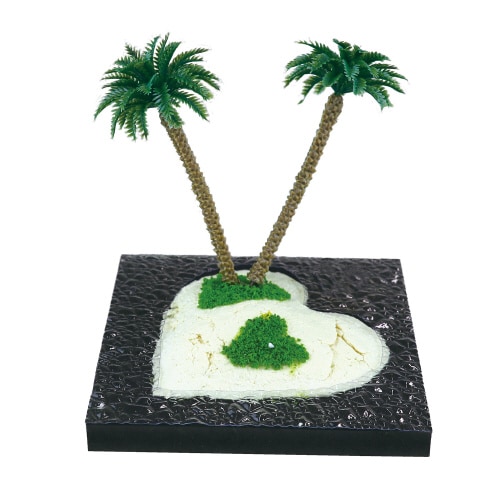 ジオベースエントリーキューブはじめてのジオラマ浜辺