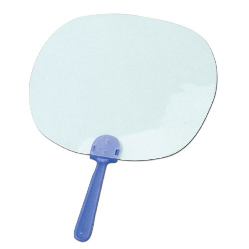 クリアうちわ(ヘッダー袋入)