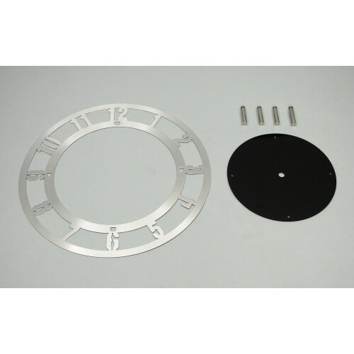 メタリック時計 アートガラスセット