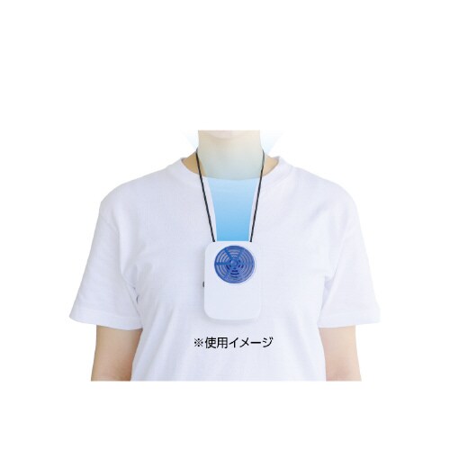 ハンズフリーポータブル扇風機(スタンド付き)