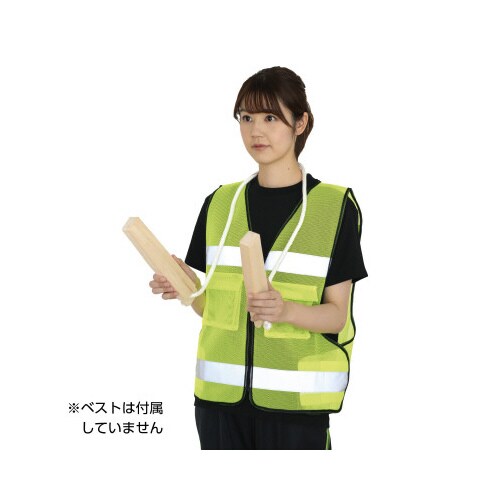 拍子木(ひも付)