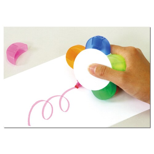 フラワー5色ペン