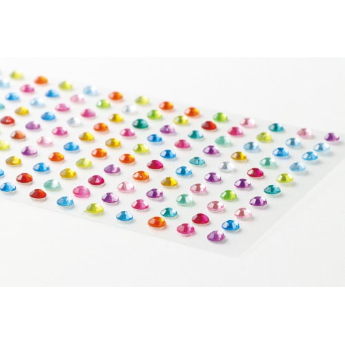 カラフル!ラインストーンシール