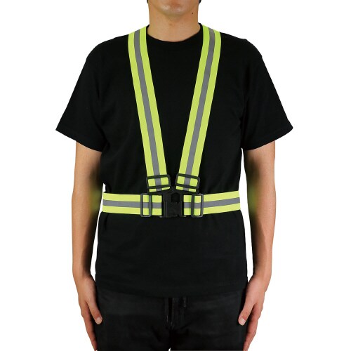 安全反射ベスト 伸縮ベルトタイプ