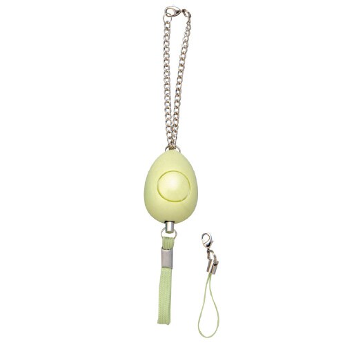 小型防犯ブザー(ミュウ)ライトグリーン