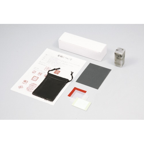 遼凍石てん刻ボックス(印刀・やすり無)