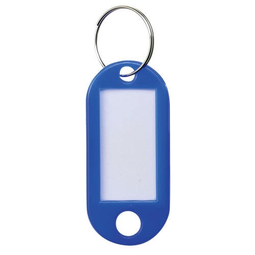 キーホルダー名札 5色30個入(片面表示タイプ)