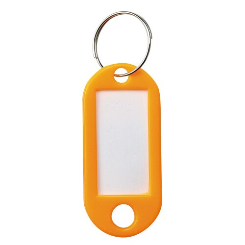 キーホルダー名札 5色30個入(片面表示タイプ)