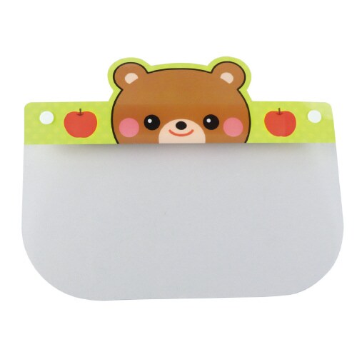 かわいいどうぶつフェイスシールド(子供用)くま