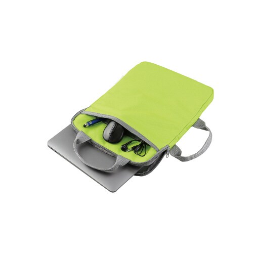 PCタブレット用クッションバッグ ライトグリーン