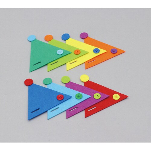 フェルトでクラウン