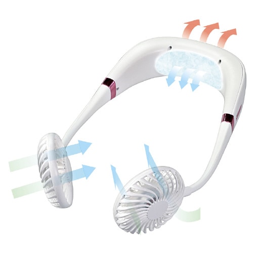 ペルチェ冷却式ネックファン 瞬冷