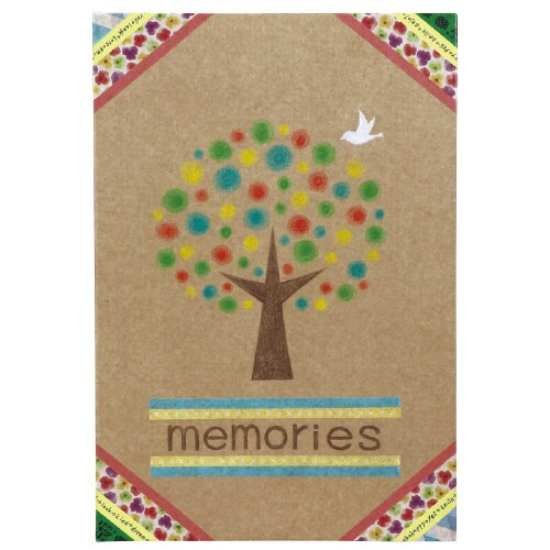 お絵かきましかくアルバム 薄