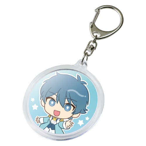 クリアキーホルダー 丸