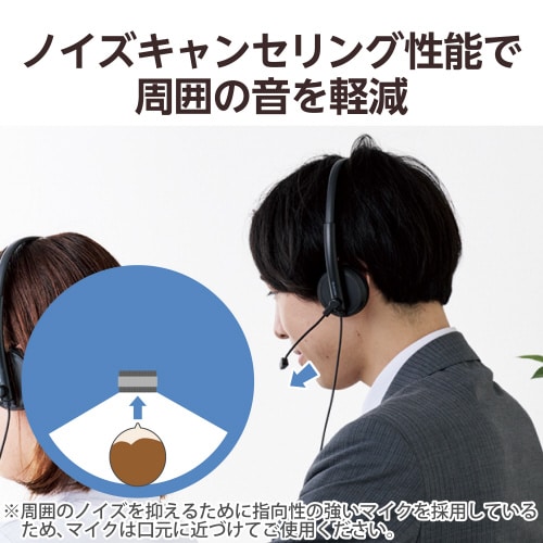 ヘッドホン 有線 USB 接続 オーバーヘッド