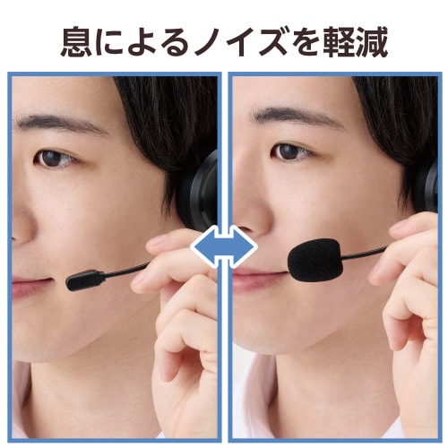 ヘッドホン 有線 USB 接続 オーバーヘッド