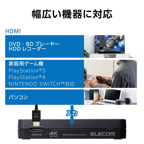 エレコムASC−HDAV121BK