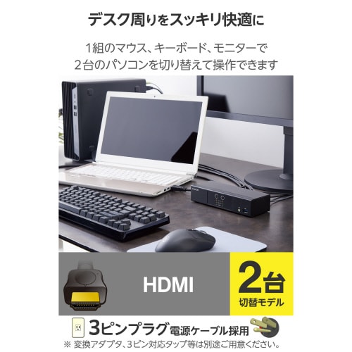 エレコムKVM−NHUS2
