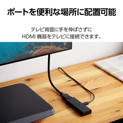 エレコムECDH−HDEX05BK